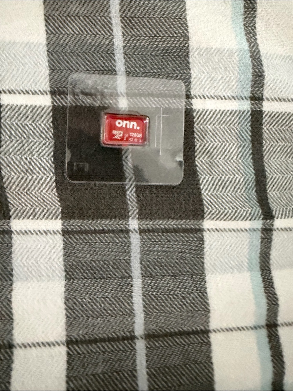 On Running Red 128GB microSD Memory Card